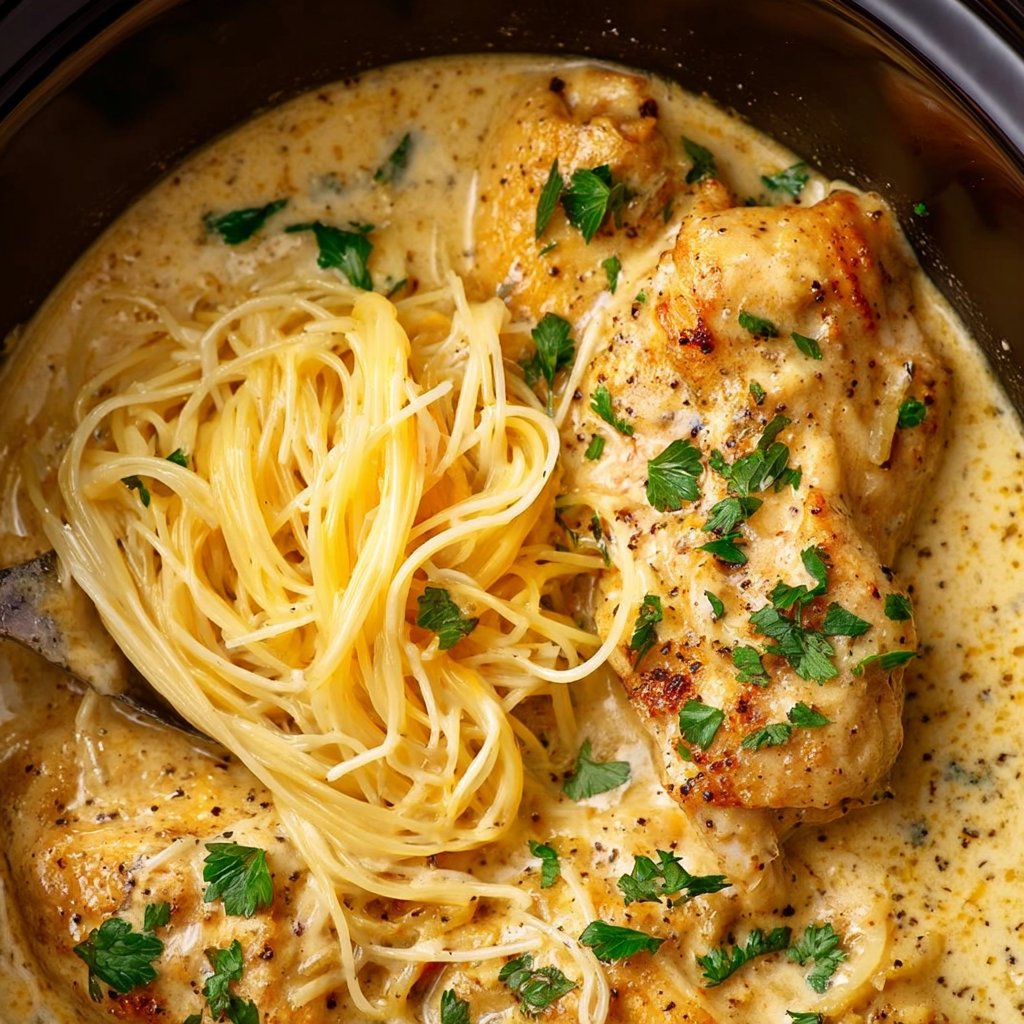 Crock Pot Angel Chicken