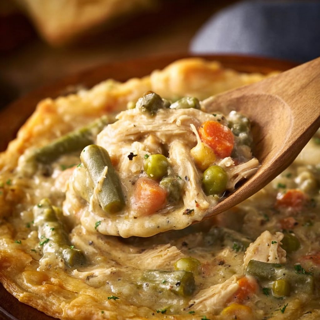 Crockpot Chicken Pot Pie