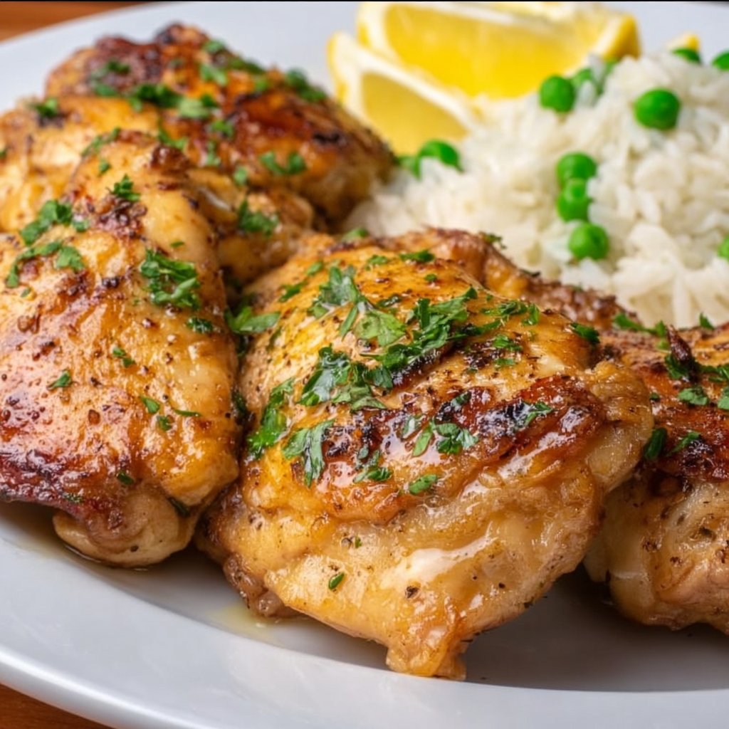 Slow Cooker Italian Lemon Chicken