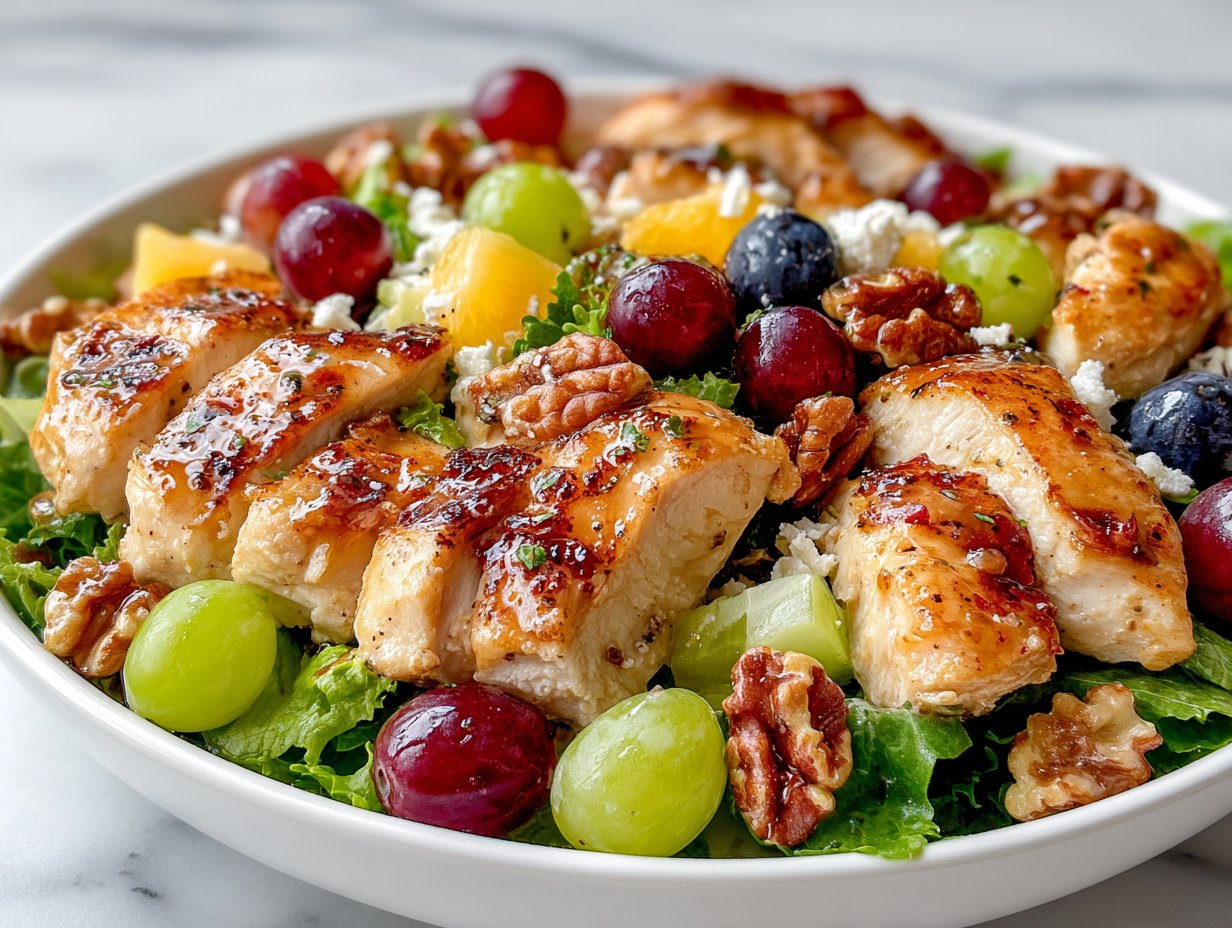 Packed Chicken and Grape Salad