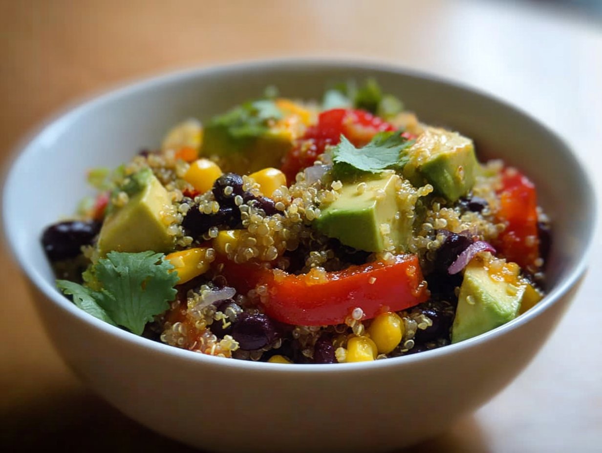 Avocado Quinoa Salad Bowl