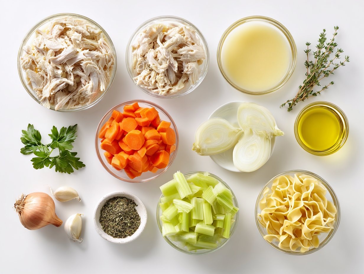 Creamy Chicken Noodle Soup