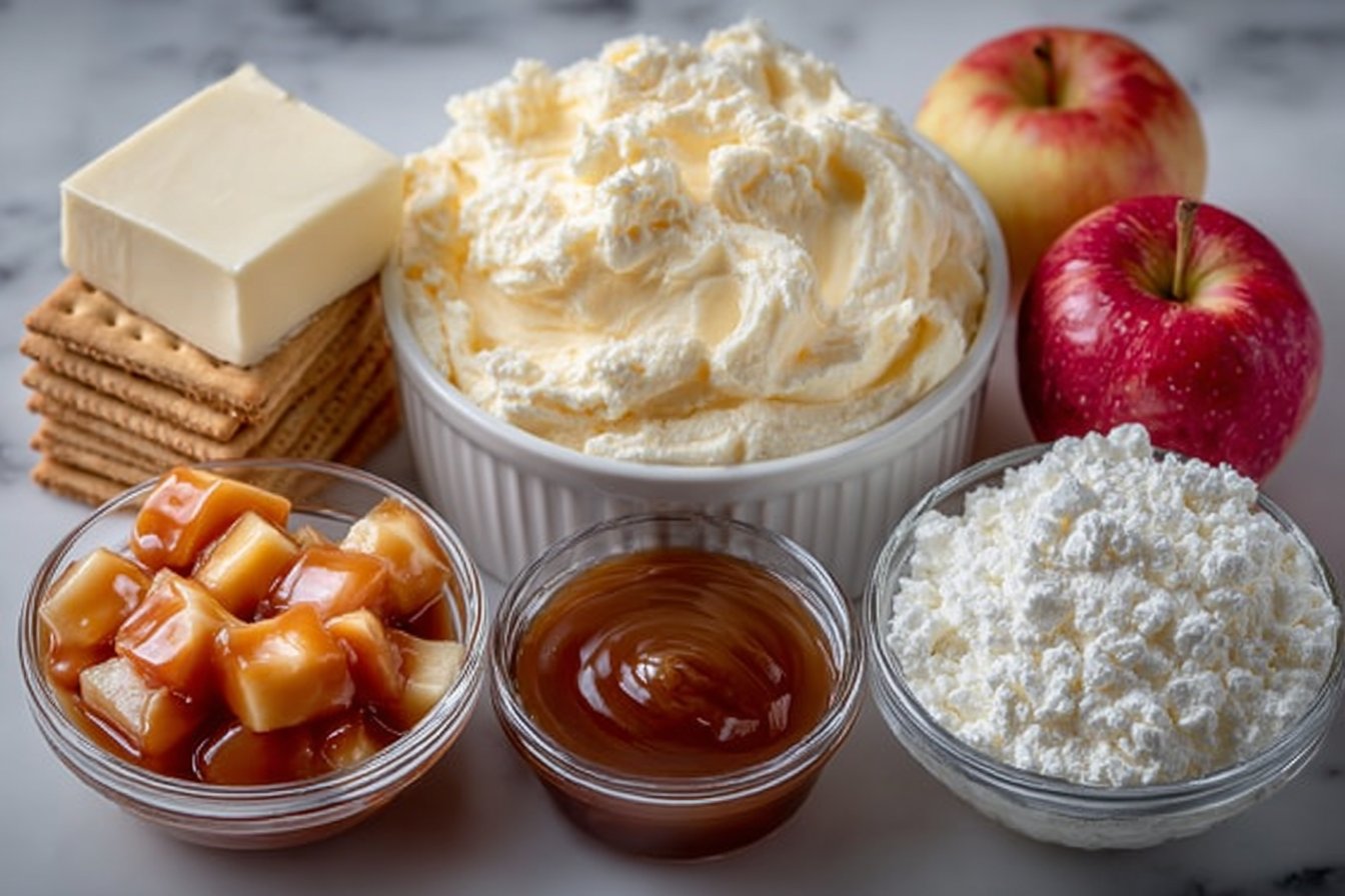 Caramel Apple Cheesecake Dip