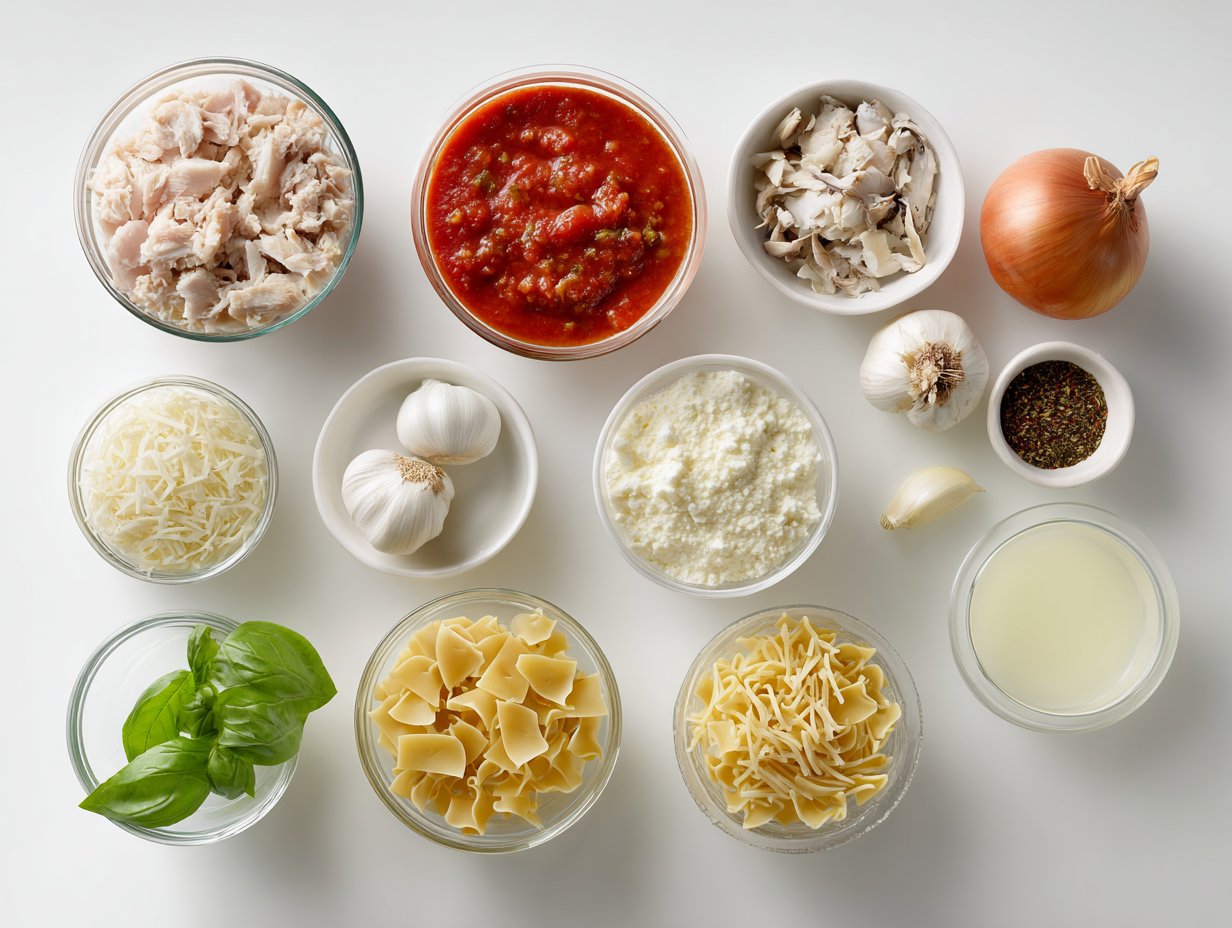 Deconstructed Lasagna Soup