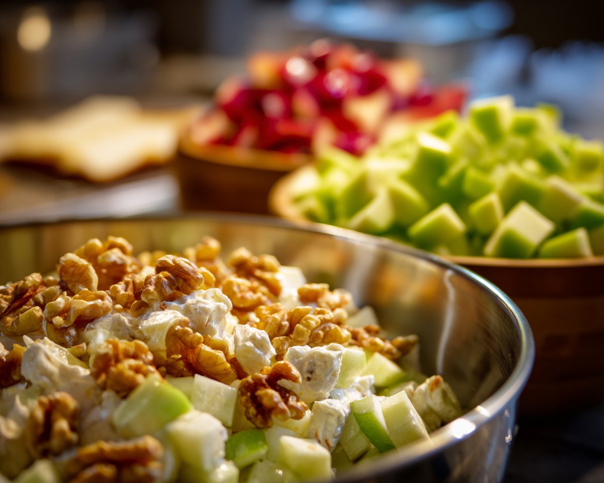 Cheesecake Apple Salad Recipe