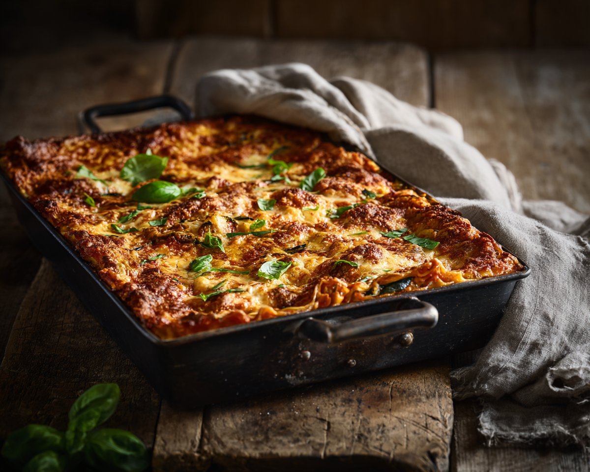 Loaded Vegetable Lasagna | Nourish Deliciously