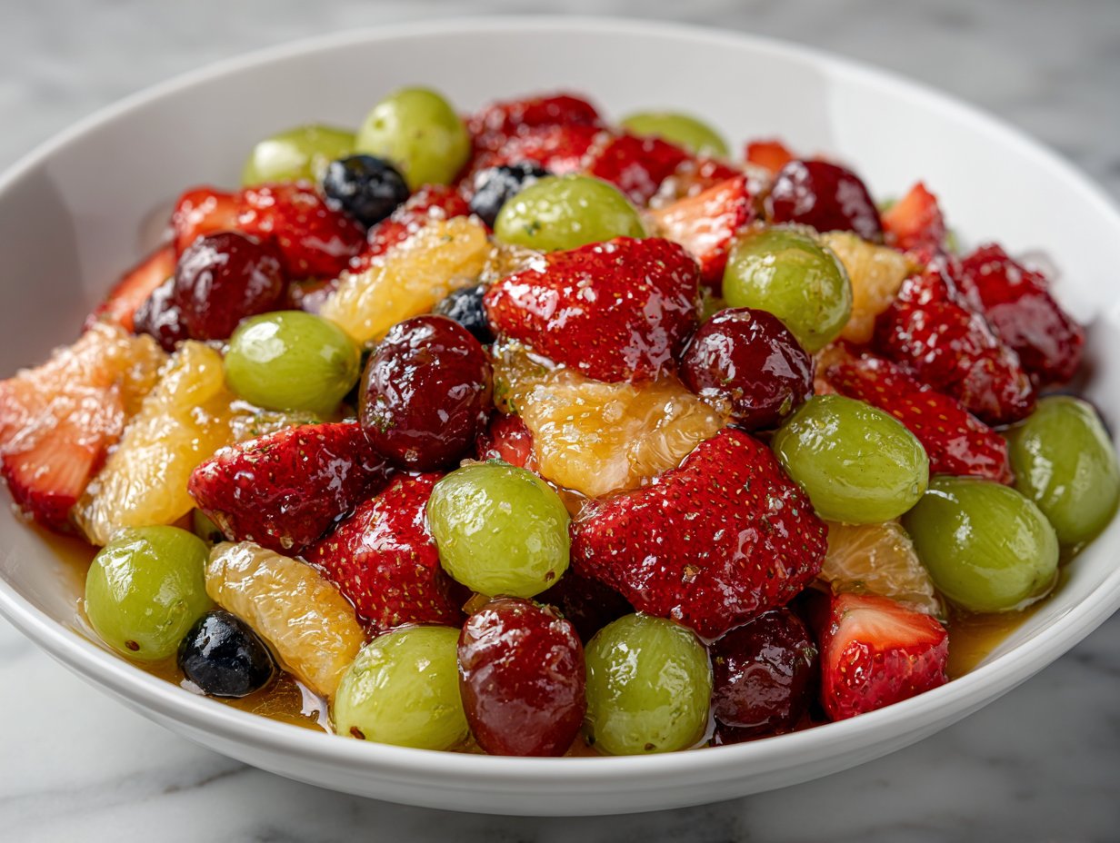 Honey Lime Fruit Salad