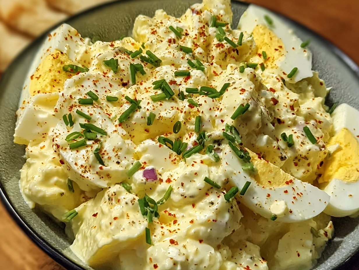Classic Egg Salad: Quick, Creamy, and Customizable Delight