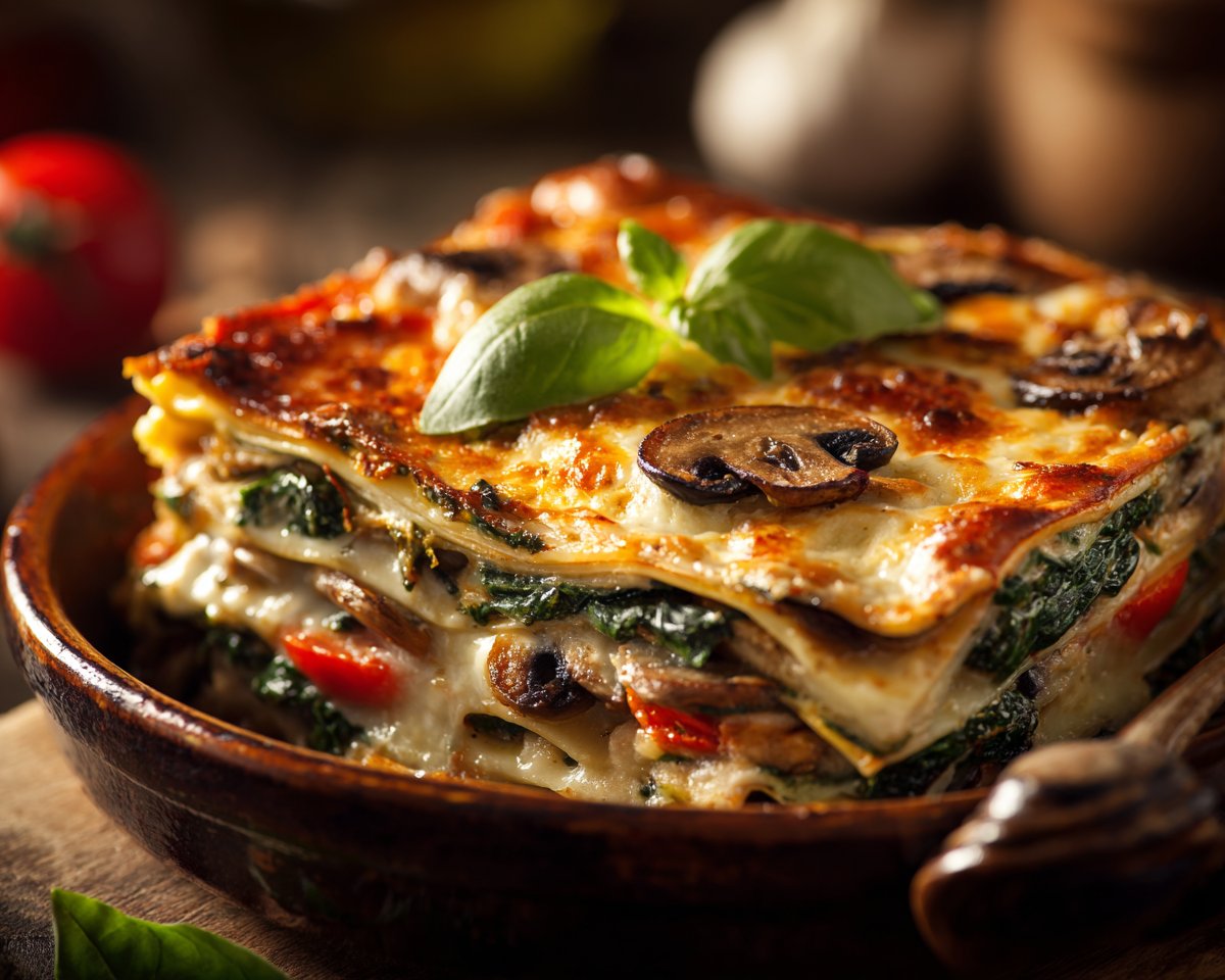 Easy Veggie Lasagna