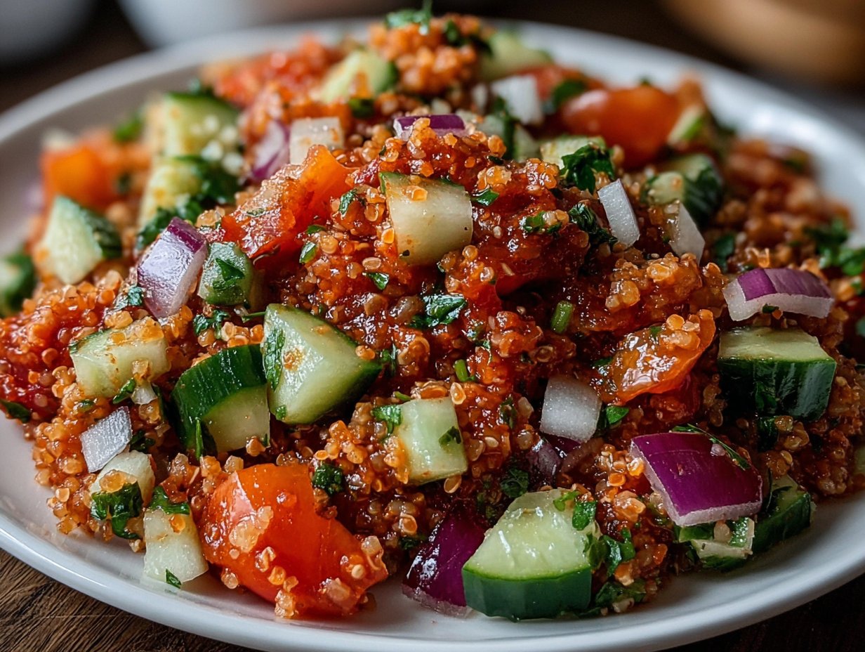 Turkish Bulgur Salad (Kisir)