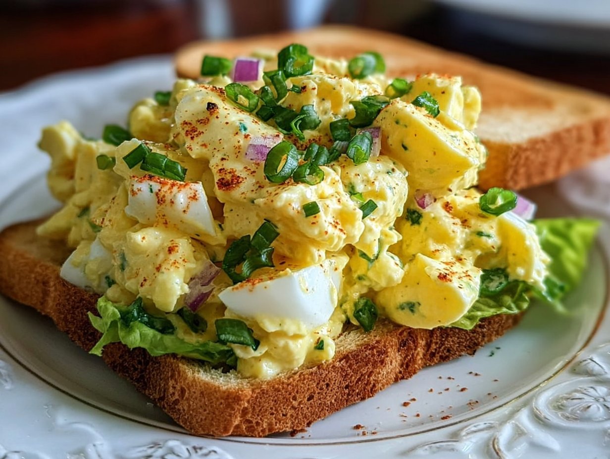 Classic Egg Salad Appetizer