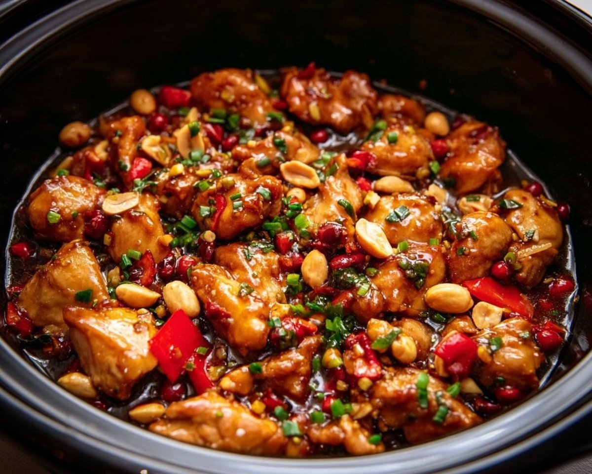 Crockpot Kung Pao Chicken