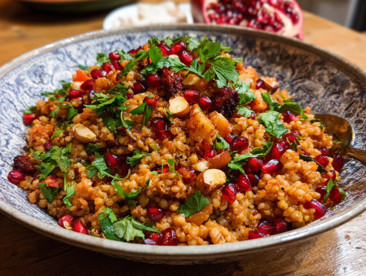 Syrian Bulgur Wheat Salad