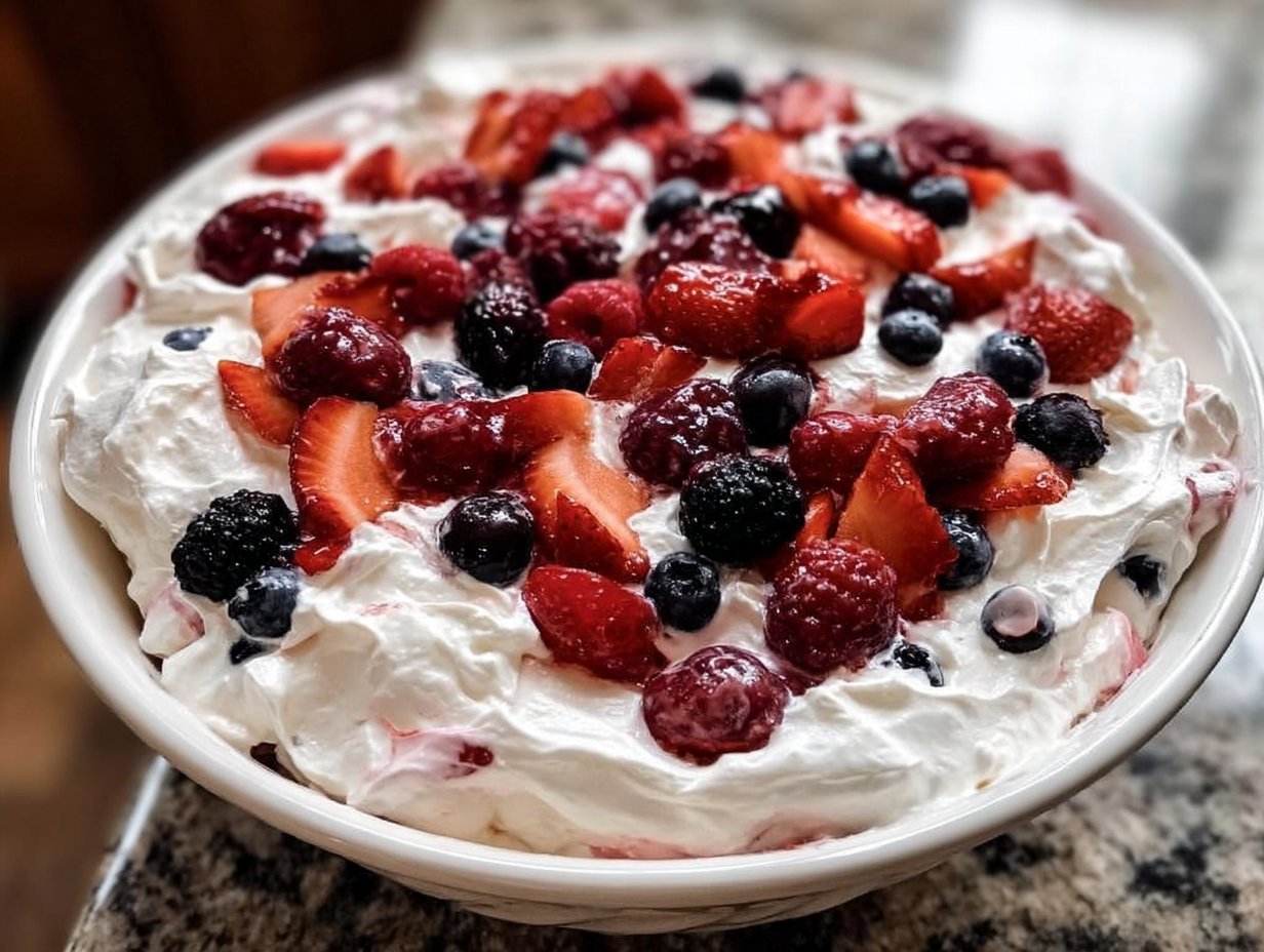 Berry Cheesecake Salad