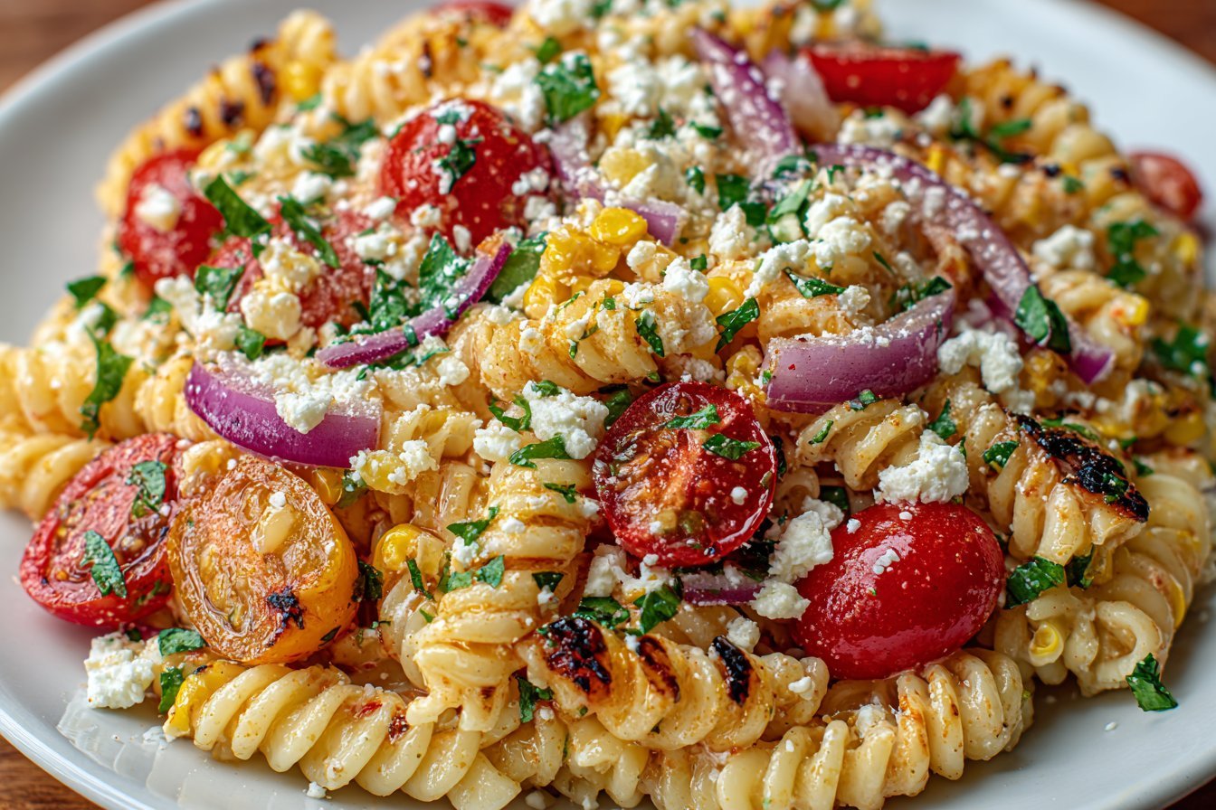 Mexican Street Corn Pasta Salad