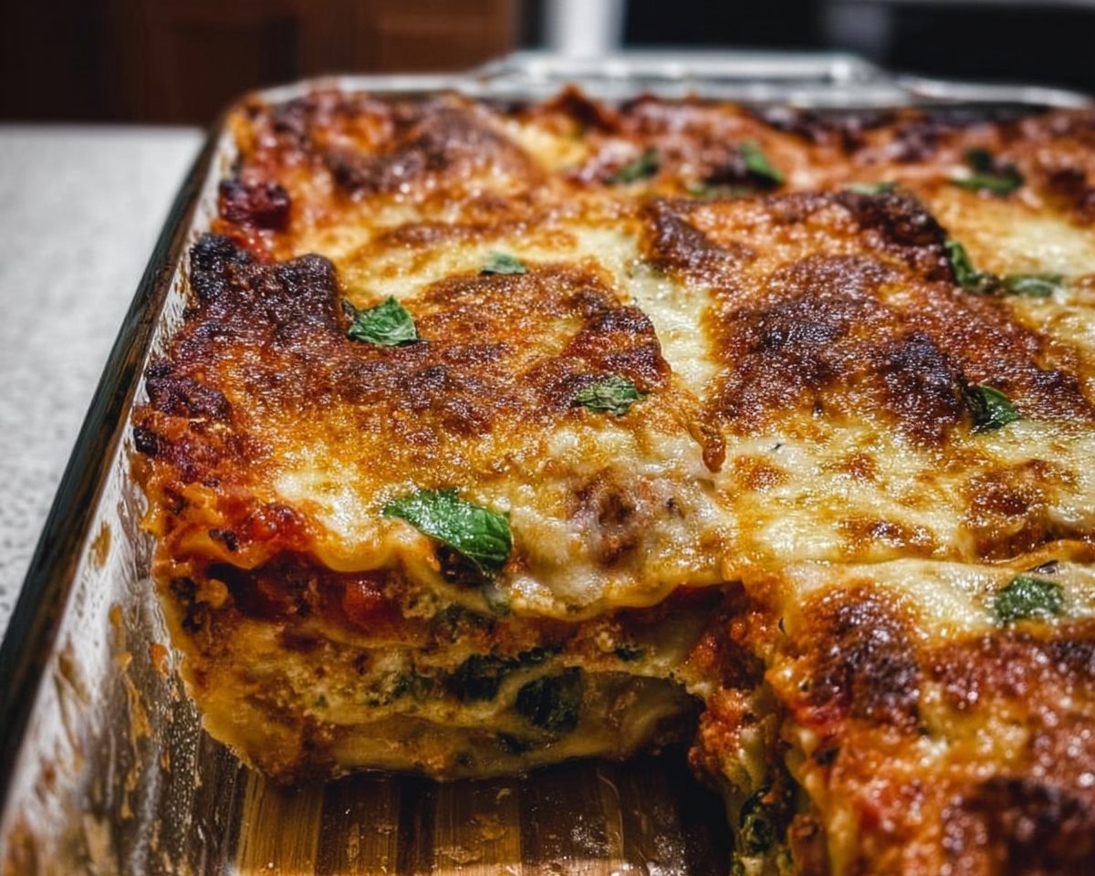 Vegetarian Vegetable Lasagna with Béchamel Sauce