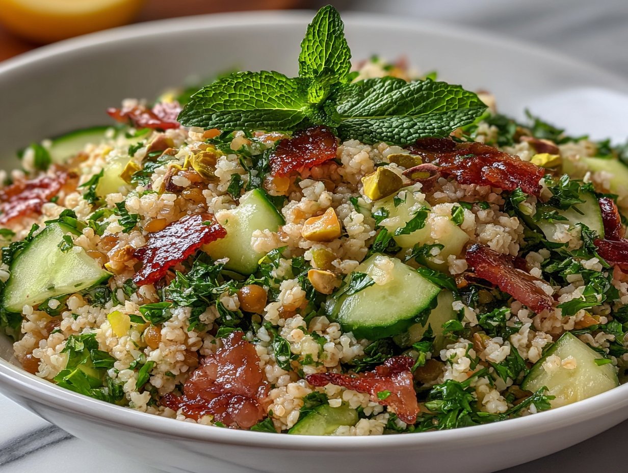 Herby Bulgur Salad