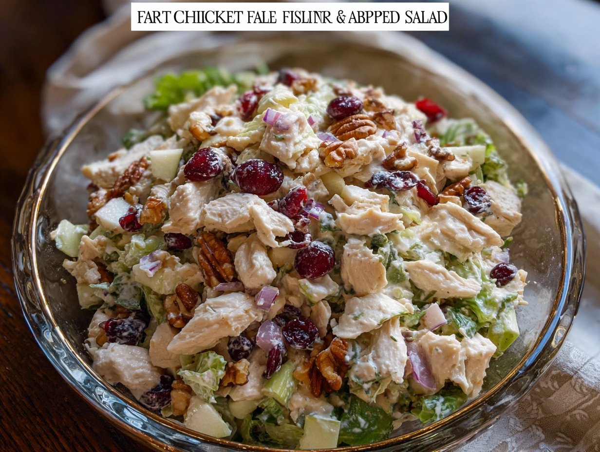 Fall Harvest Chicken Salad
