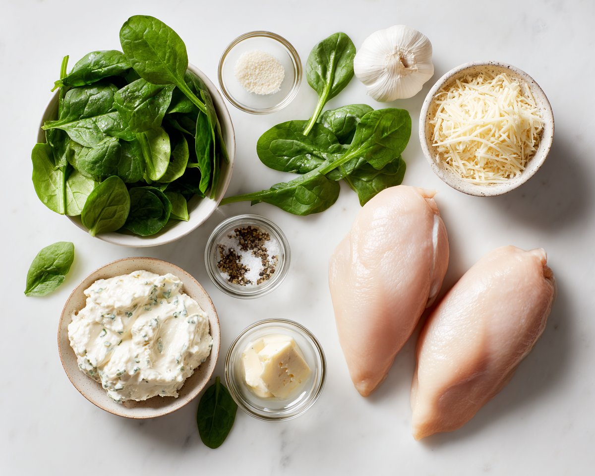 Spinach Stuffed Chicken Breast