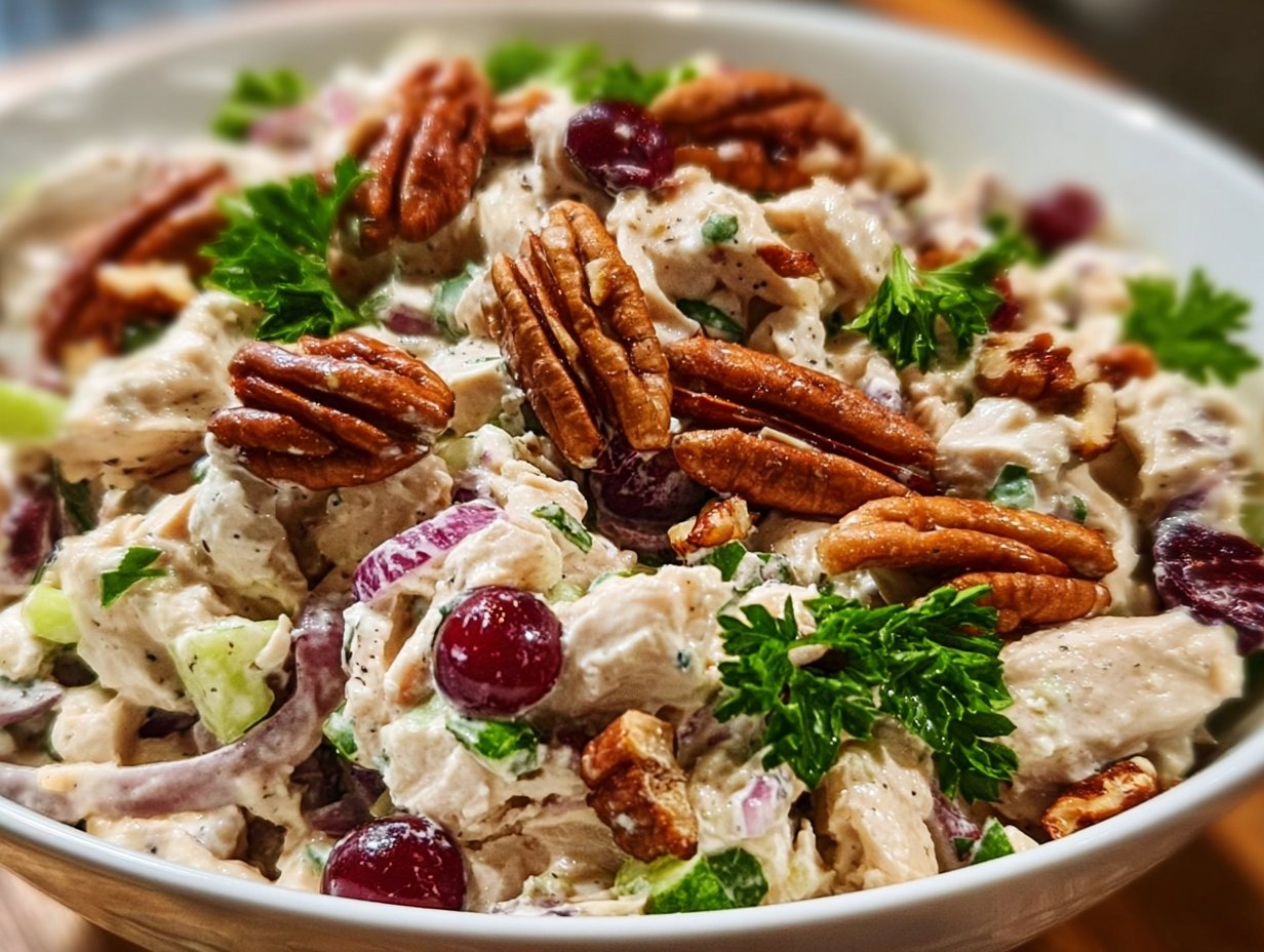 Cranberry Pecan Chicken Salad