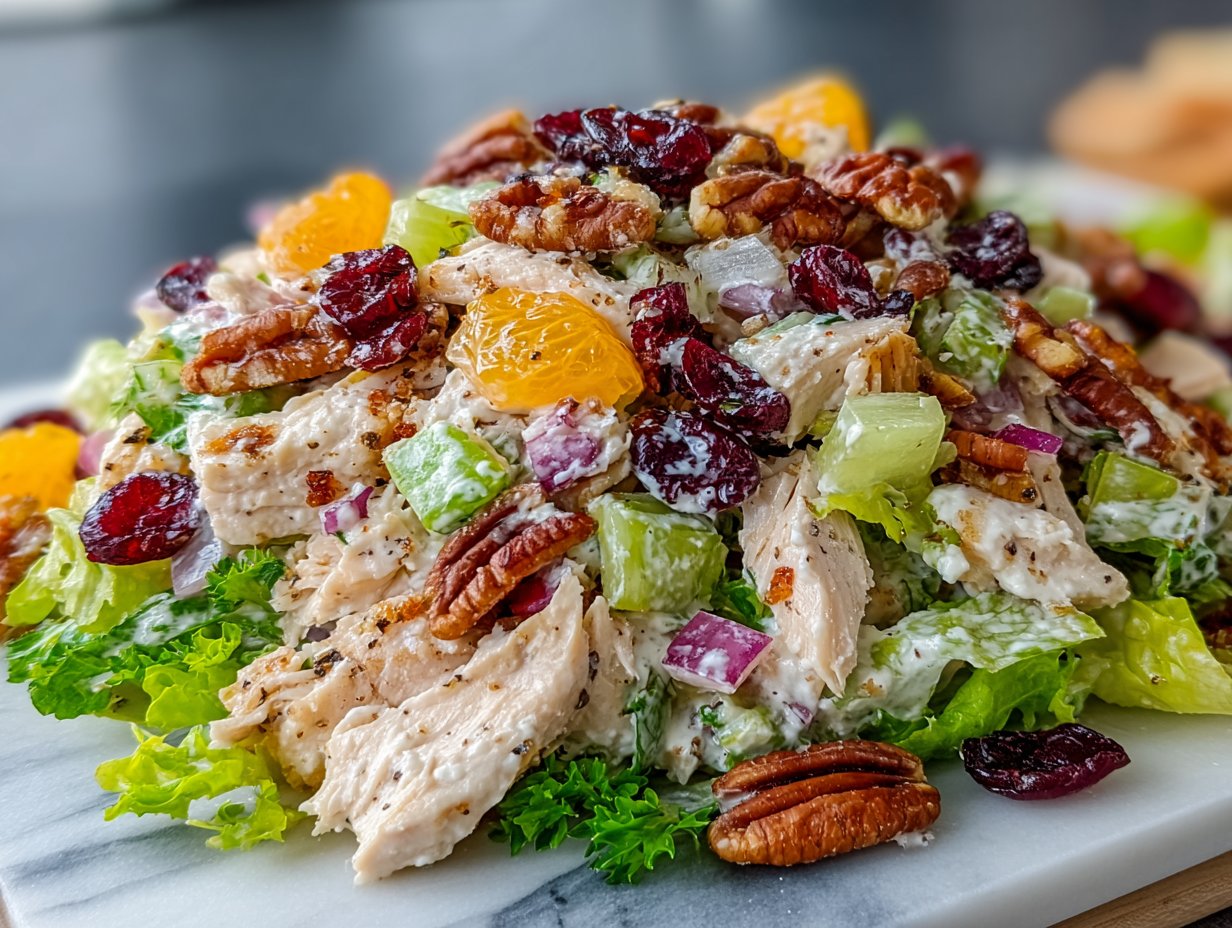 Cranberry Pecan Chicken Salad