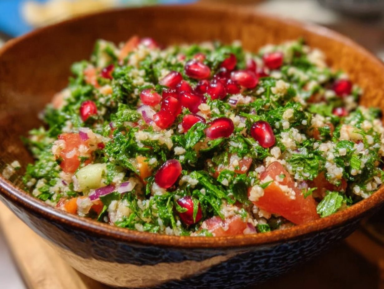 Tabbouleh (Lebanese Tabbouleh Salad)