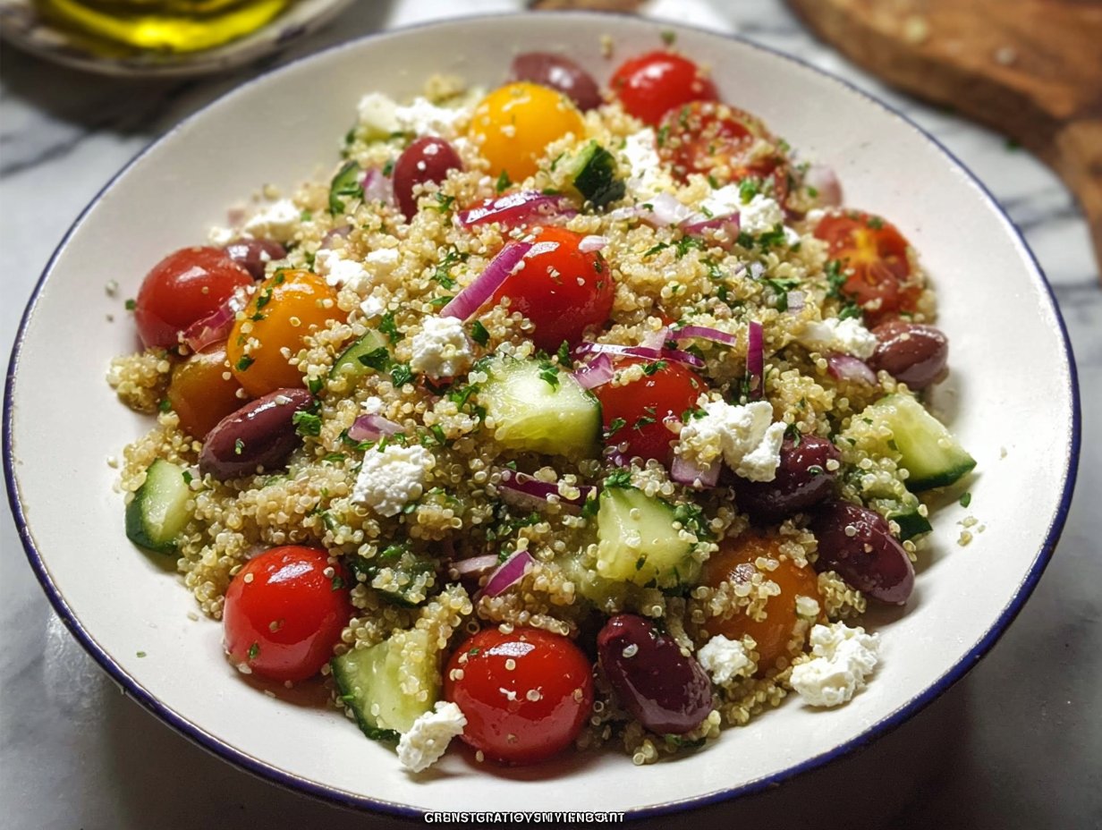 Mediterranean Quinoa Salad