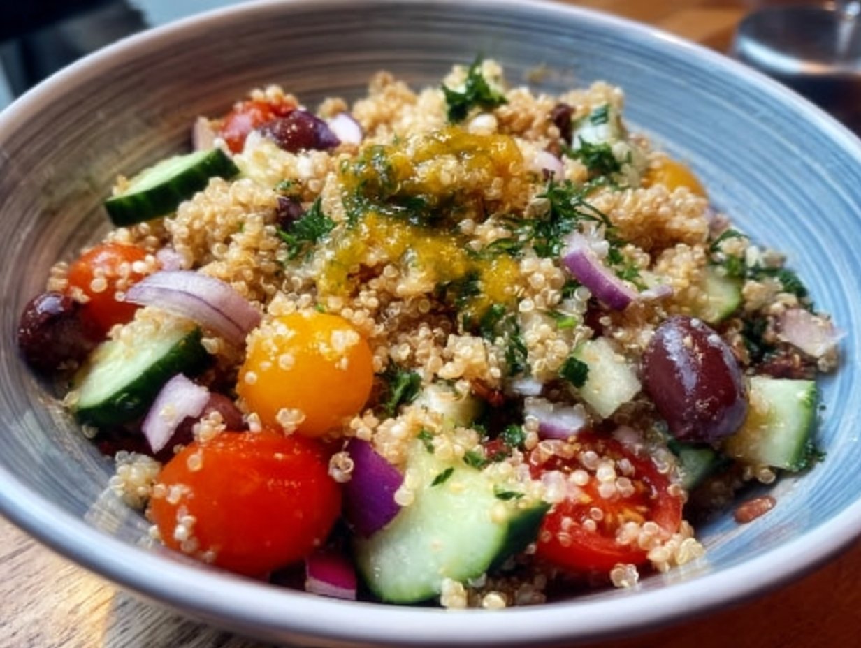 Incredible High-Protein Quinoa Salad