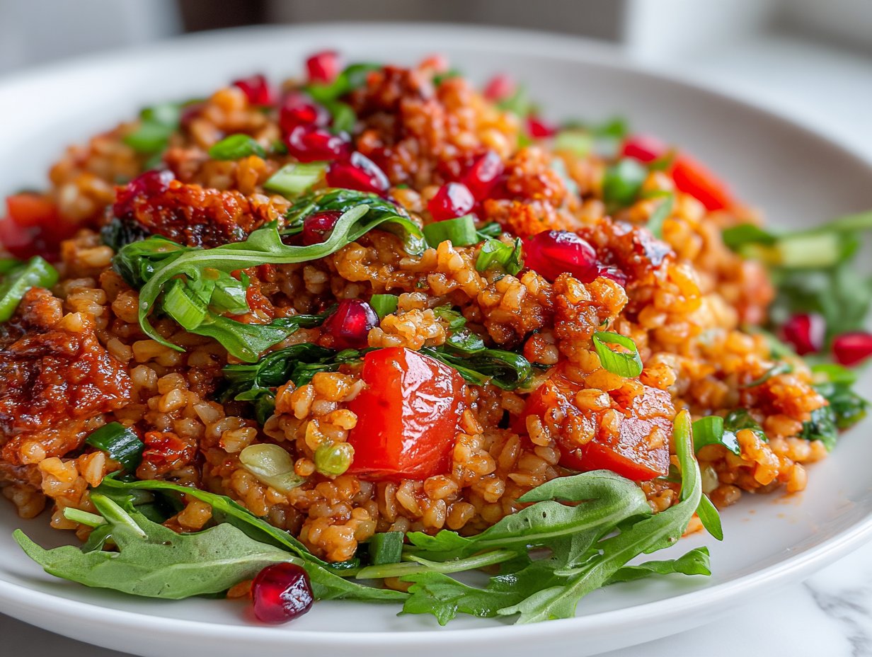 Kisir (Spicy Turkish Bulgur Wheat Salad)