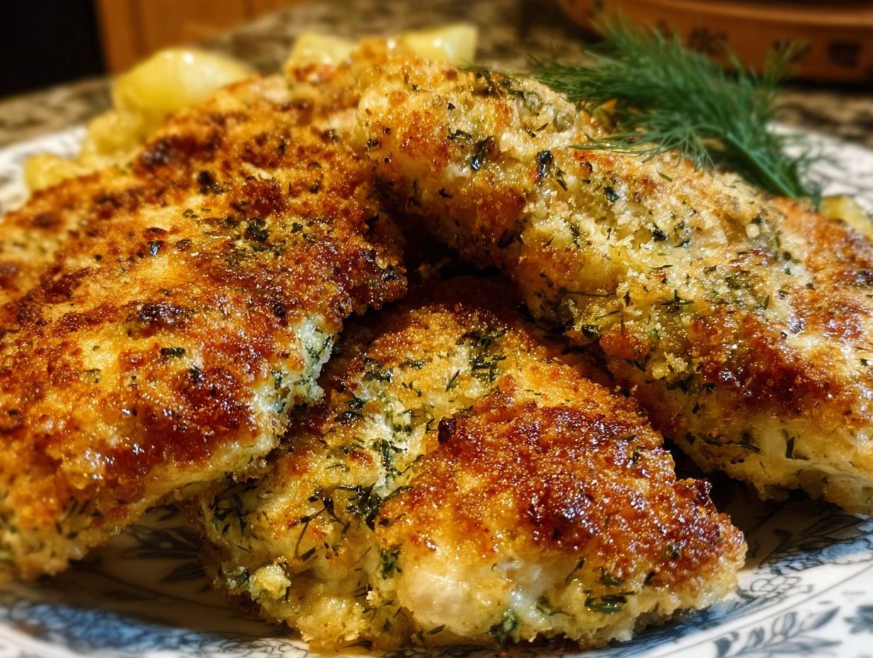 Dill Pickle Parmesan Chicken