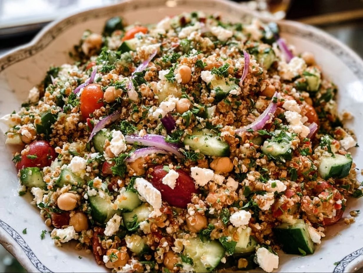 Bulgur Salad (Jennifer Aniston Salad)