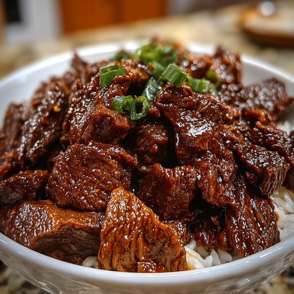 Easy Slow Cooker Korean Beef
