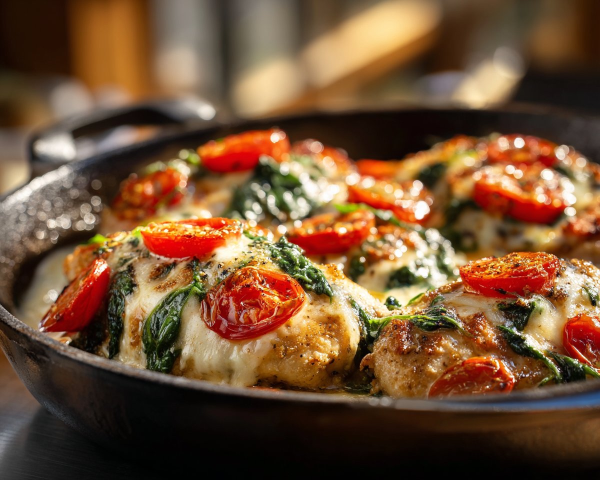 Spinach Stuffed Chicken Breast