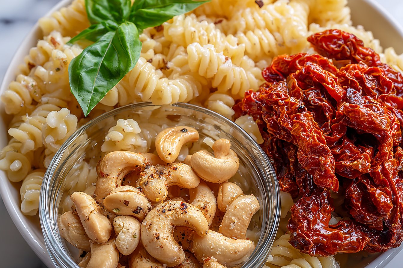 Creamy Sun-Dried Tomato Vegan Pasta