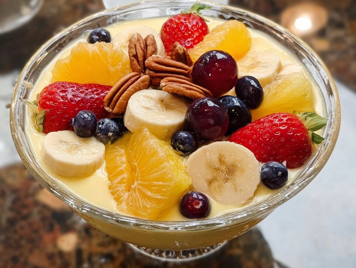 Vanilla Pudding Fruit Salad