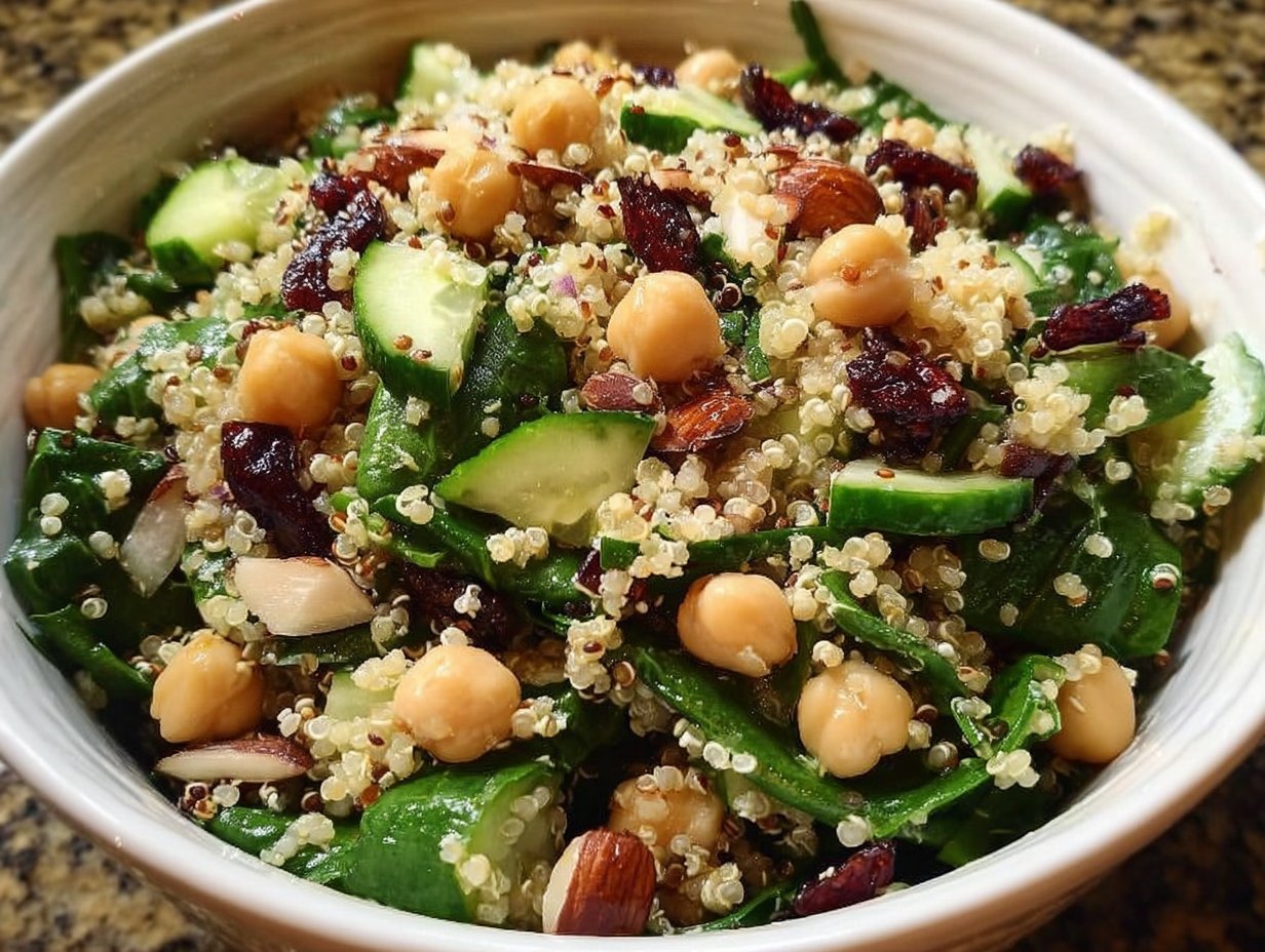 Delicious Spinach and Quinoa Salad Recipe for Healthy Eating