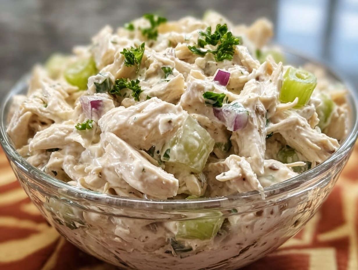 Easy Chicken Salad Recipe with Mayo