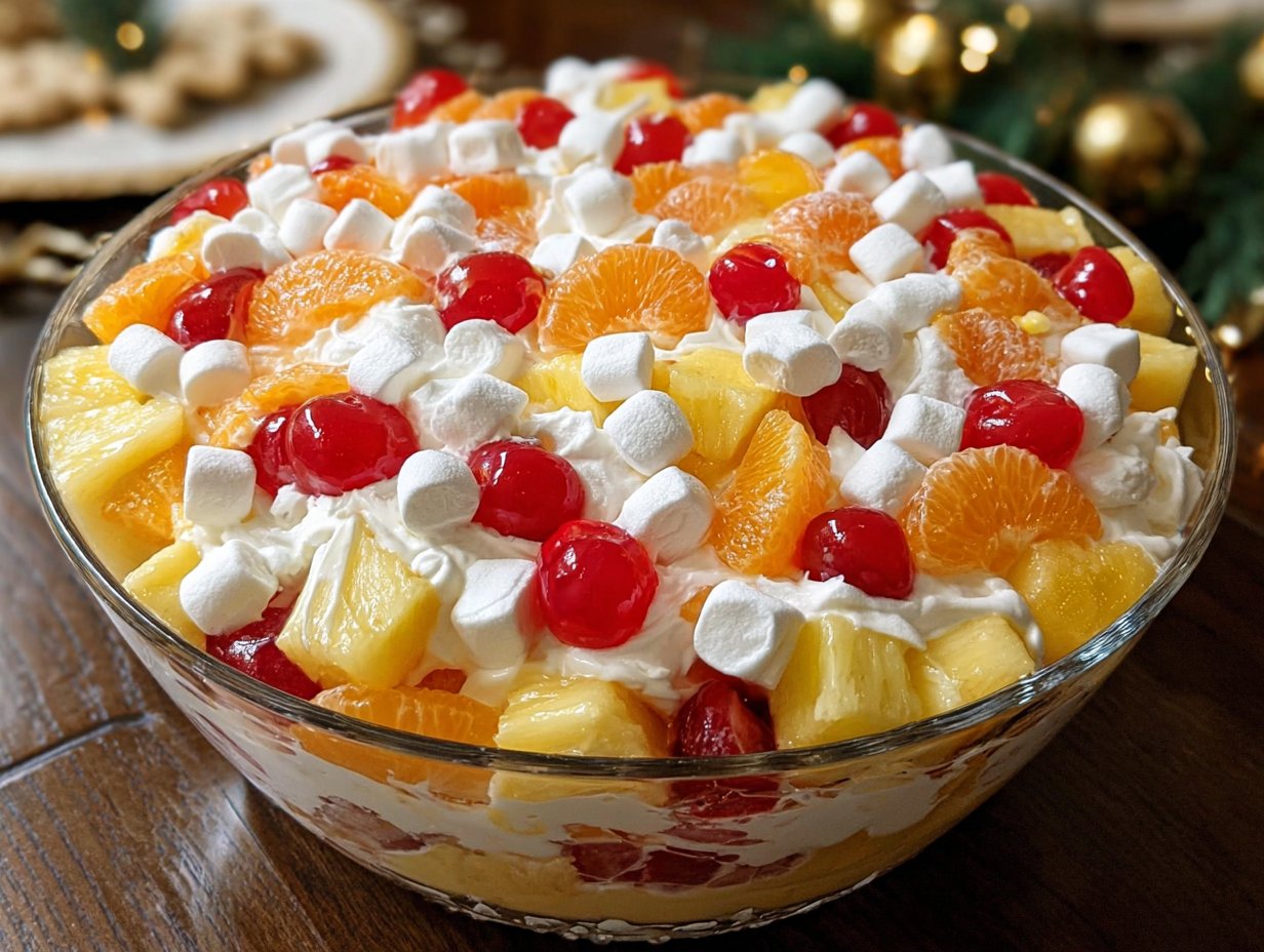 Easy Fruit Salad with Cool Whip