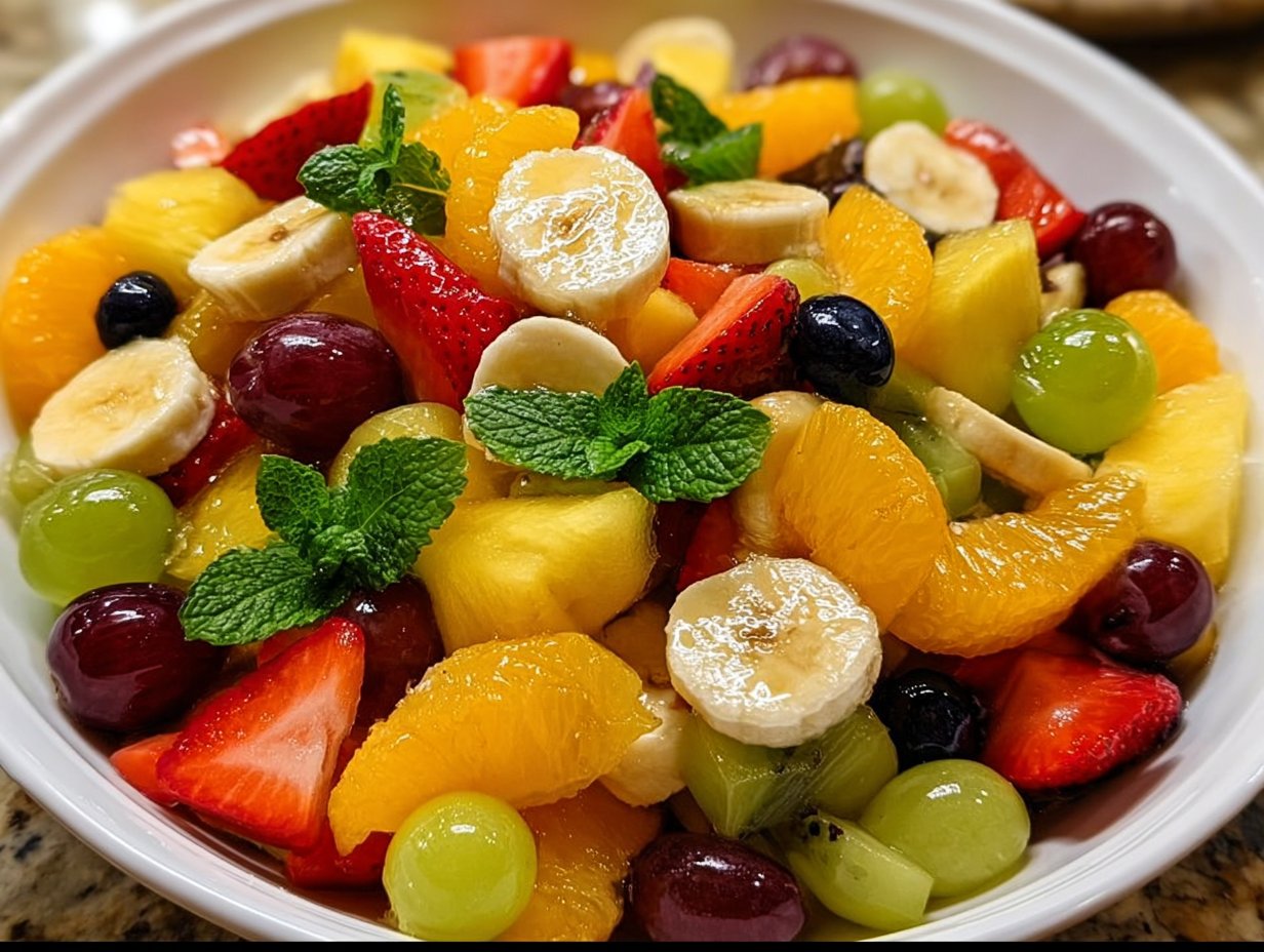 Seasonal Brunch Fruit Salad
