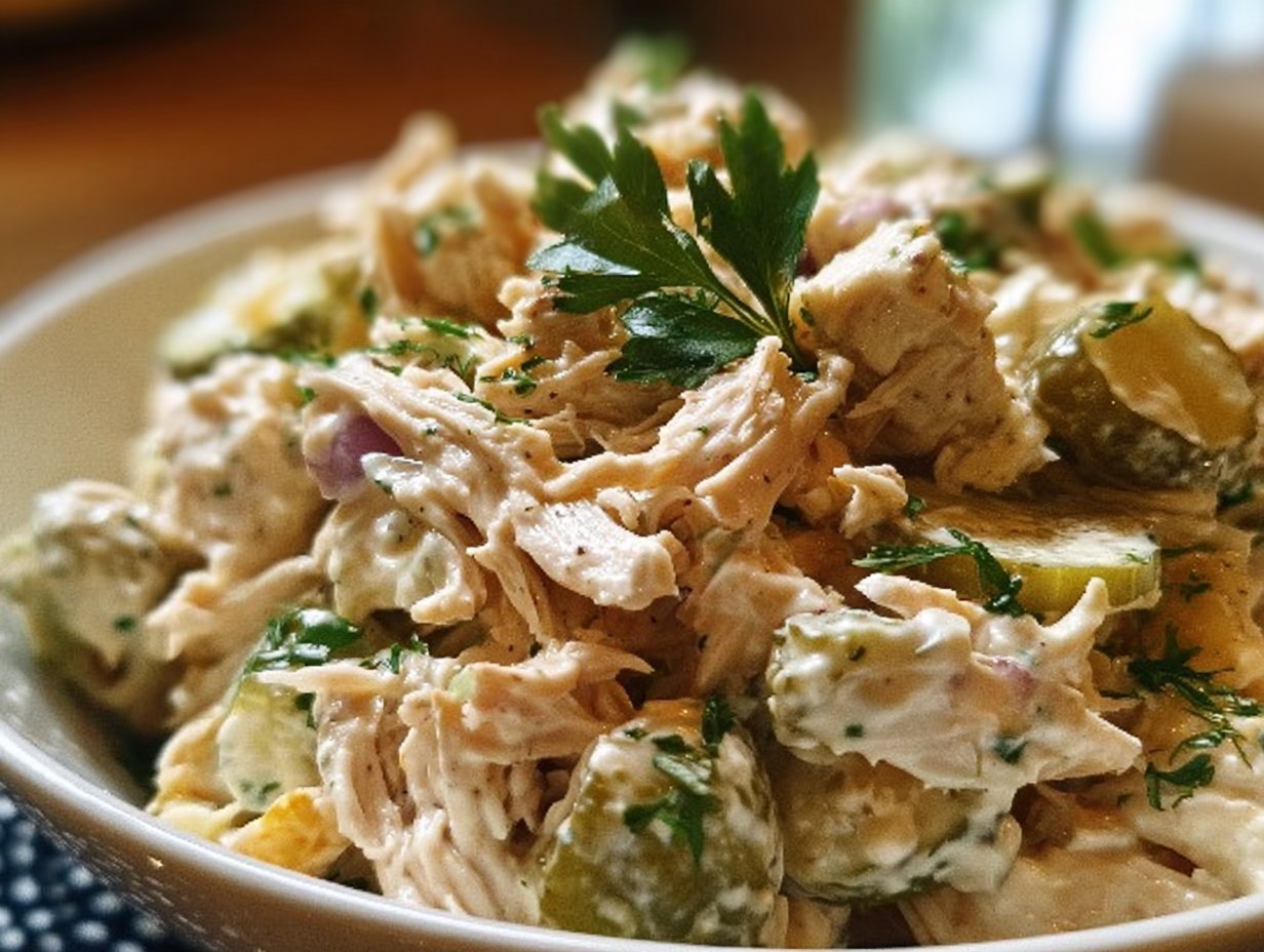 Creamy Rotisserie Chicken Salad
