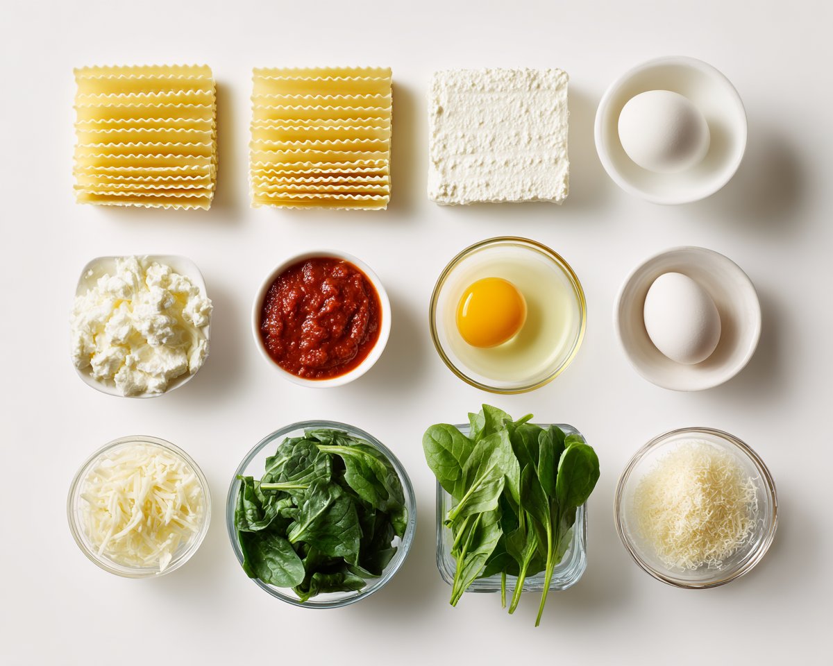 Spinach Ricotta Lasagna