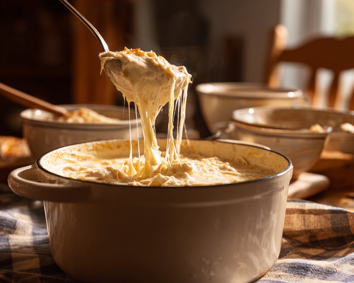 One Pot White Chicken Lasagna Soup