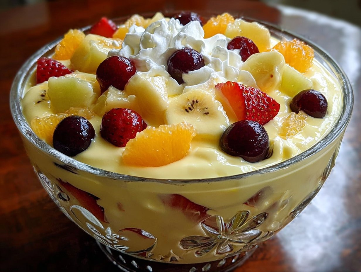 Vanilla Pudding Fruit Salad