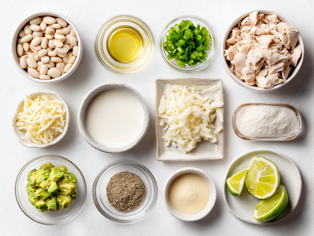 Easy Keto White Chicken Chili