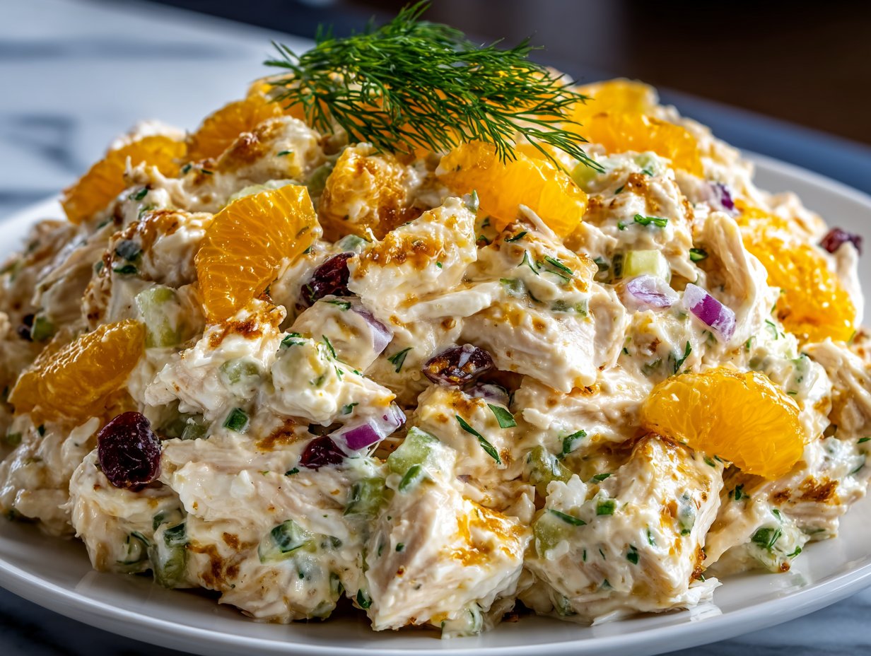 Flavored Dill Pickle Chicken Salad