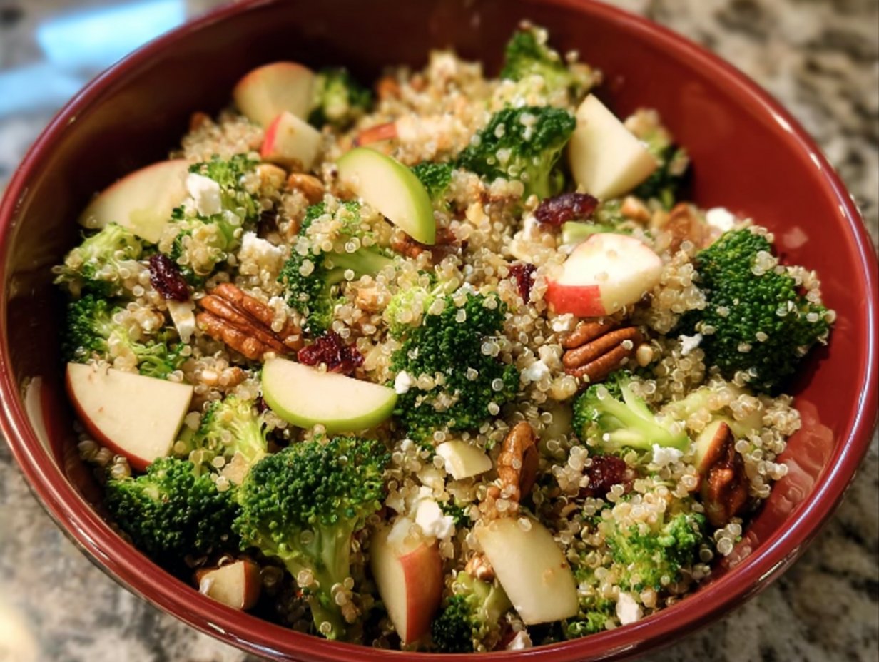 Delicious Broccoli Apple Quinoa Salad: A Nutritious Delight