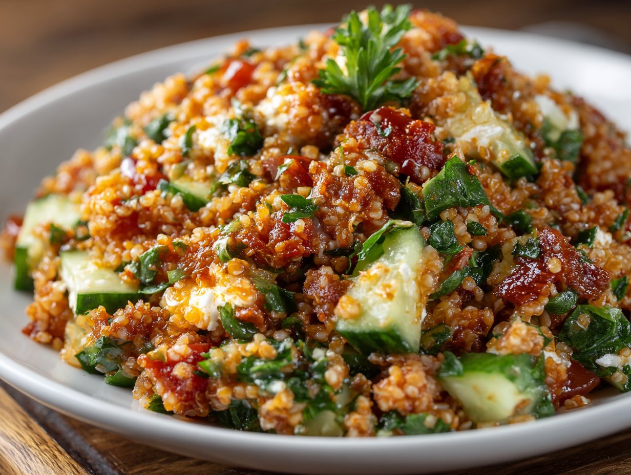 Ruby Bulgur & Herb Salad (Kisir)