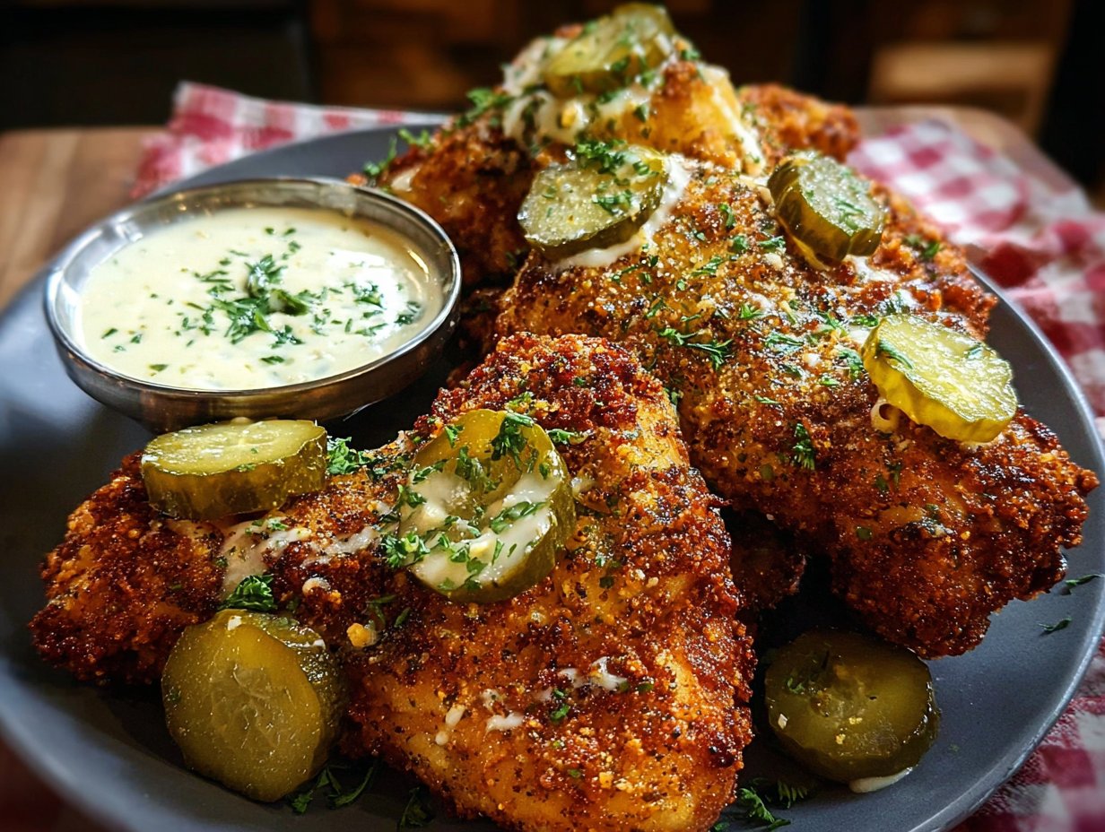 Dill Pickle Parmesan Chicken