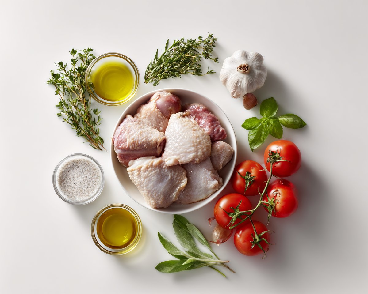 Slow Cooker Chicken Cacciatore - tender chicken thighs meld beautifully with green… | Chicken slow cooker recipes, Slow cooker chicken, Crockpot recipes slow cooker