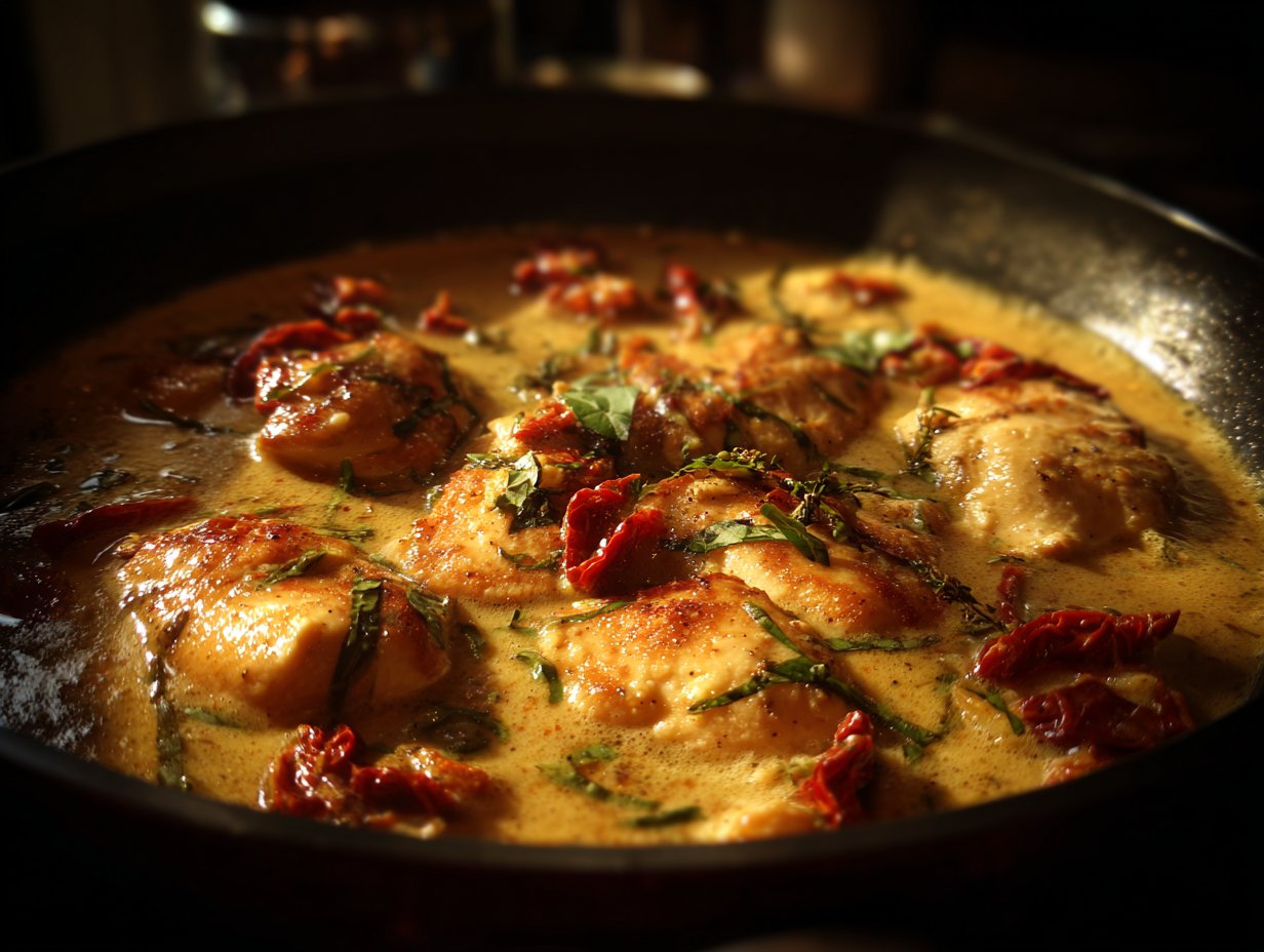 Creamy Sun-Dried Tomato Chicken